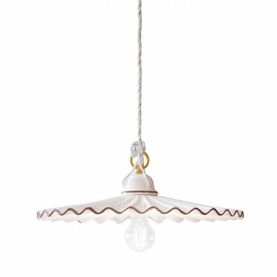 rusztikus festett keramia lampa fuggesztek mediterran klasszikus vilagitas provence provanszi stilusu barna elegans nappali konyha haloszoba etkezo asztal paraszhaz felujitas ferroluce c009 lameridiana.jpg